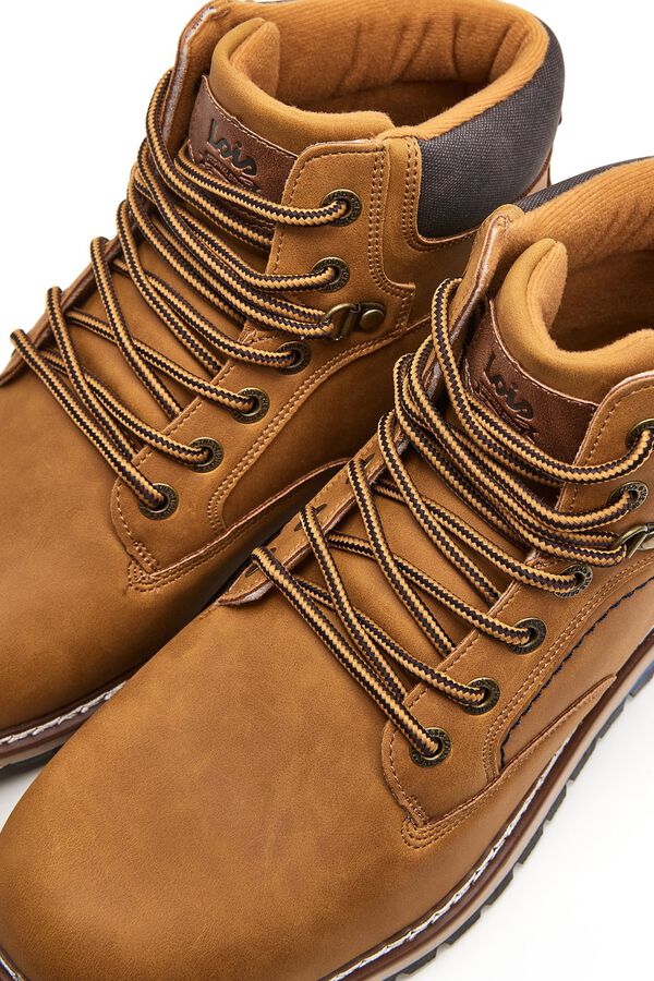 Lois Lace-up casual boots mink