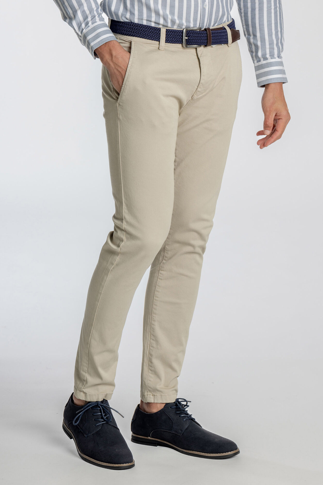 Celopman Chino Basico Skinny Croped