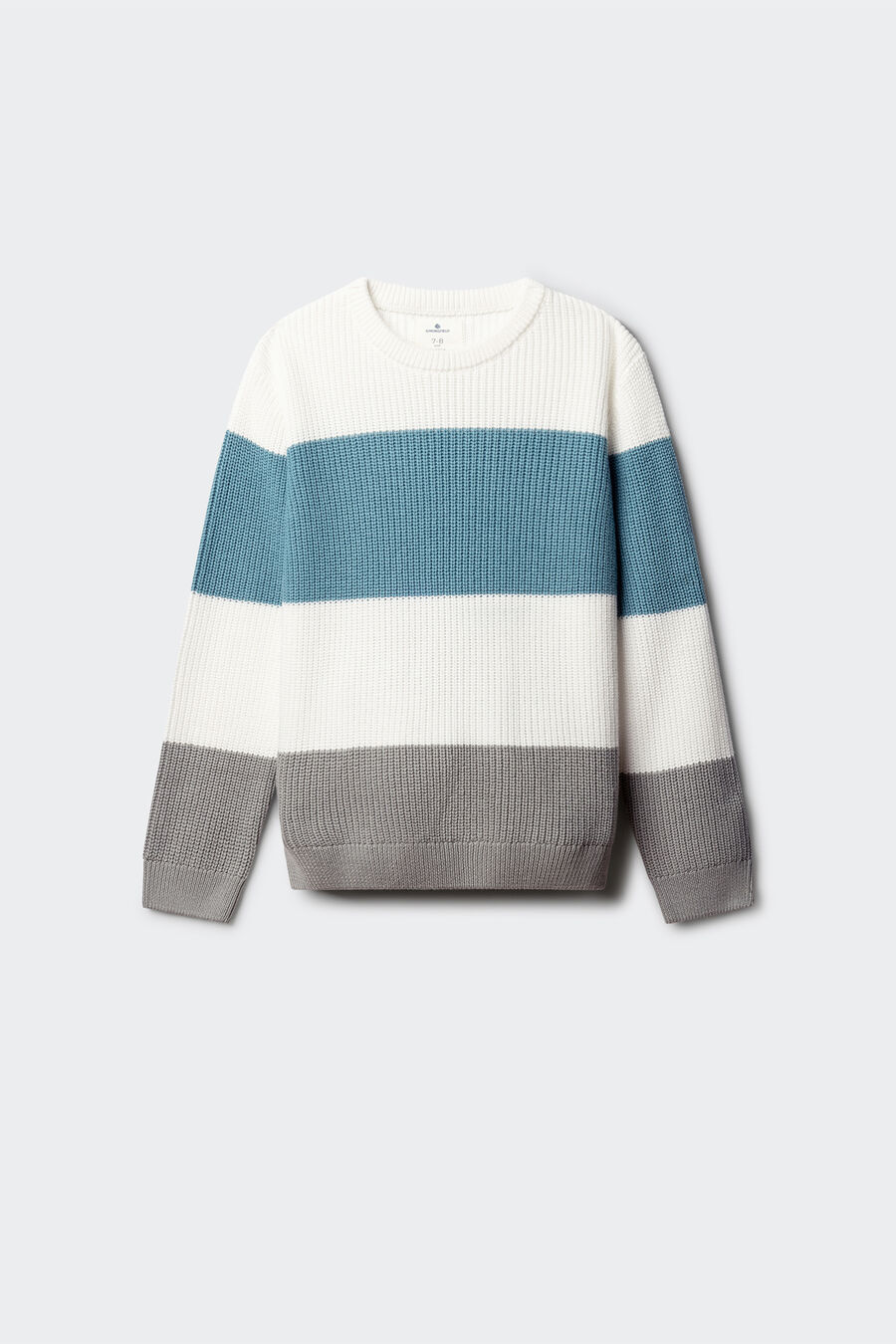 Jersey a rayas niño.