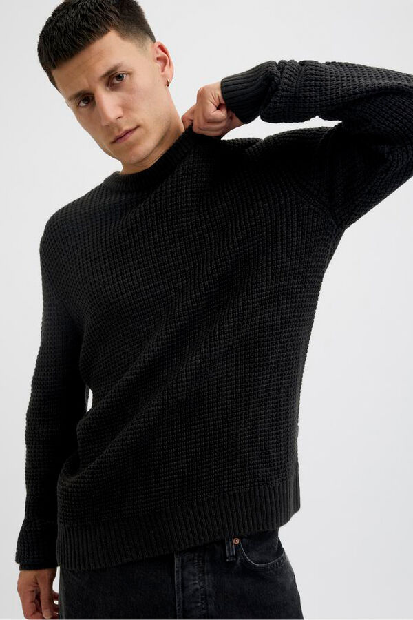 Jack & Jones Jersey b&aacute;sico negro