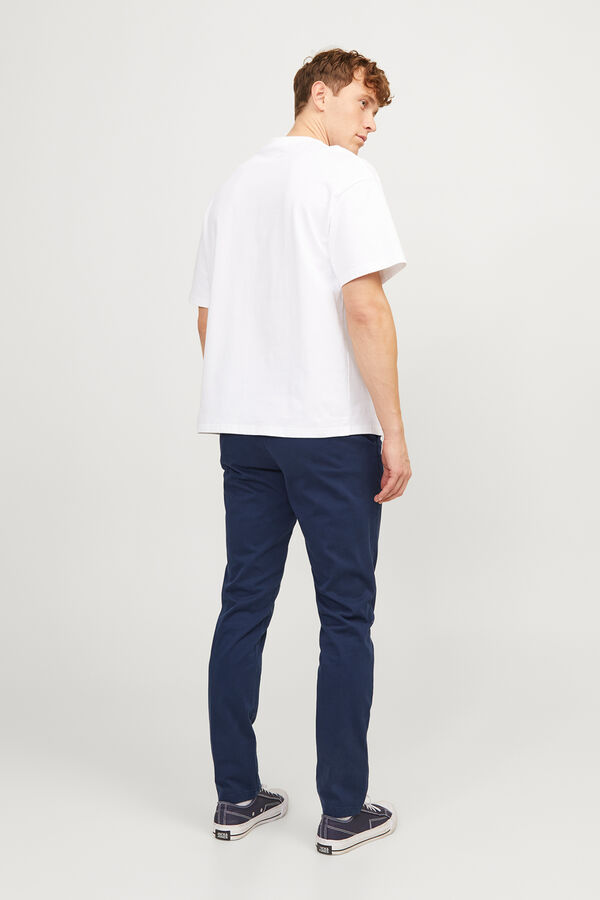 Jack & Jones Cal&ccedil;as chinos slim fit azul