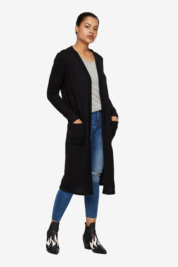 Noisy May Strickjacke Schwarz