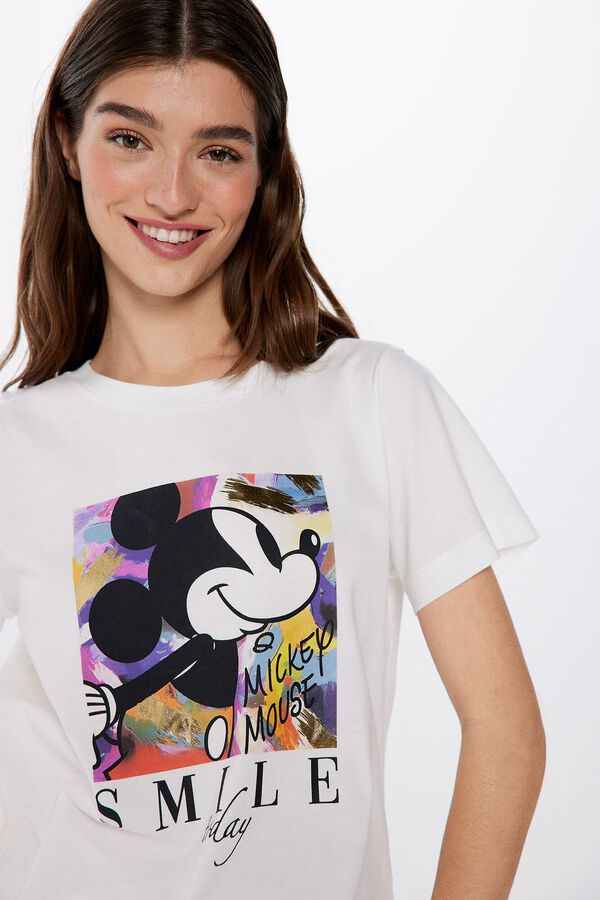 Springfield Majica „Mickey“ Smile print