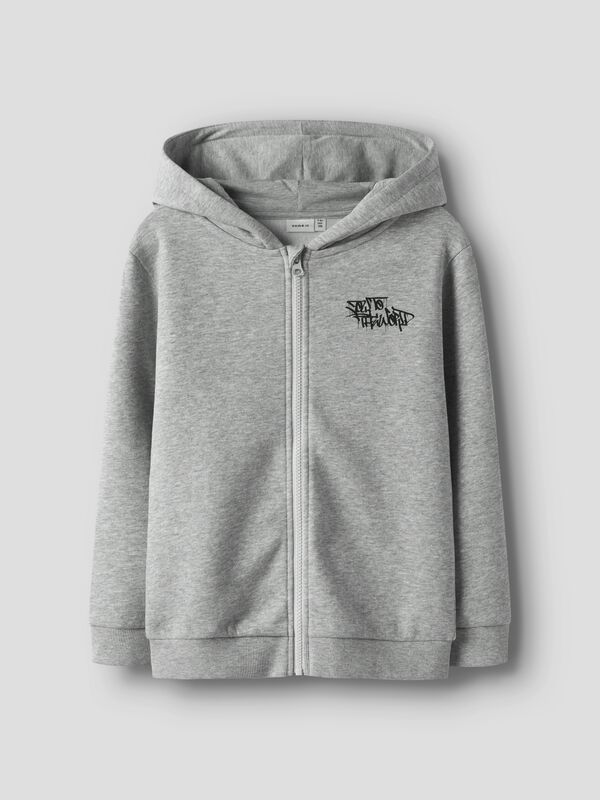 Name It Zip-up sweatshirt grey