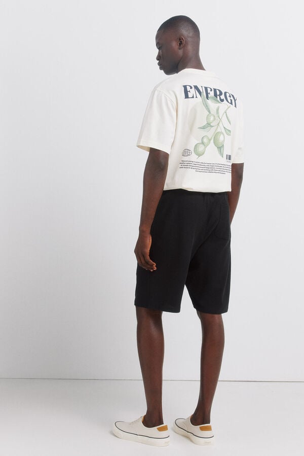 Springfield Fleece Bermuda shorts black