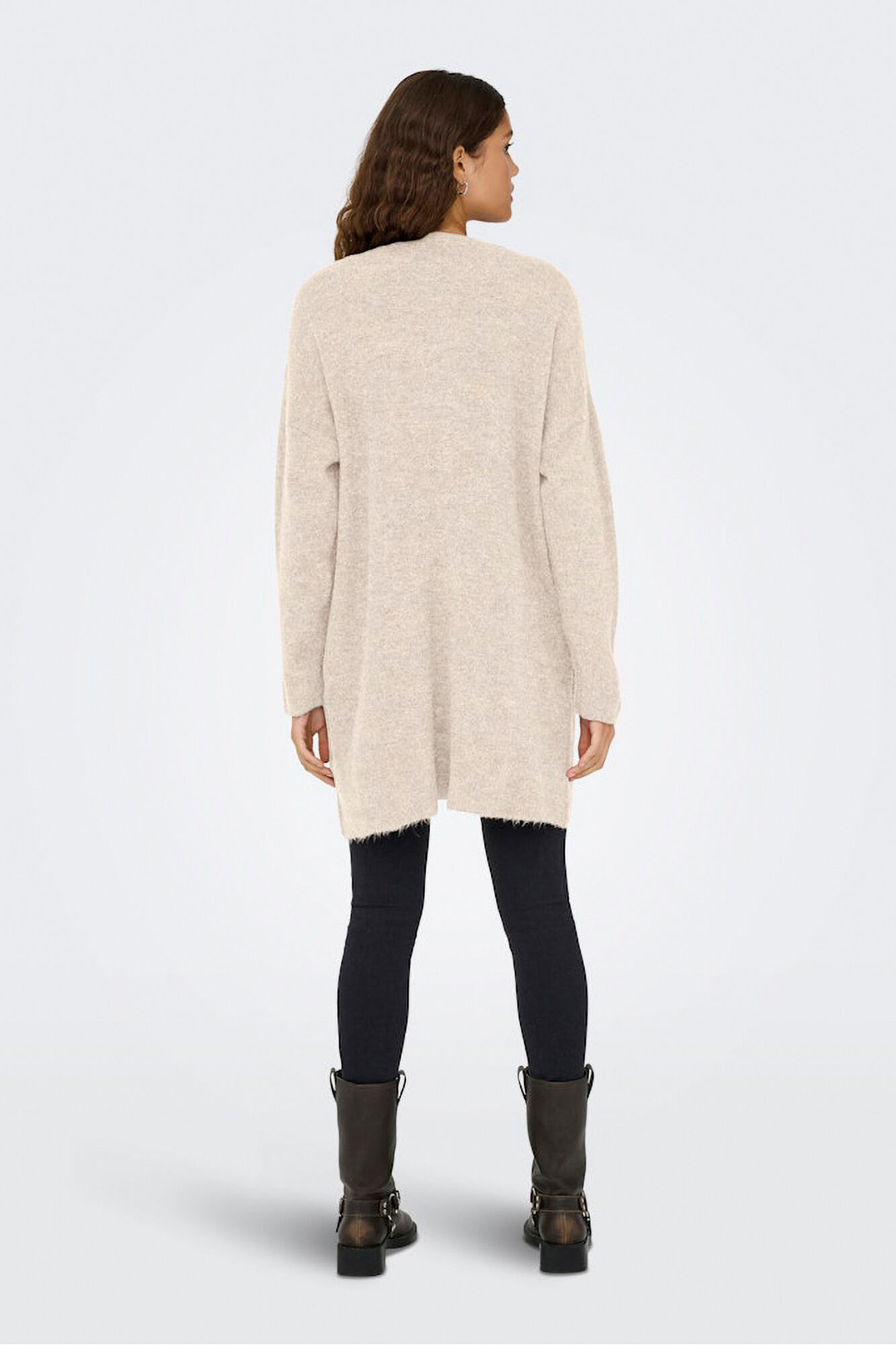 Only C&aacute;rdigan midi abierto