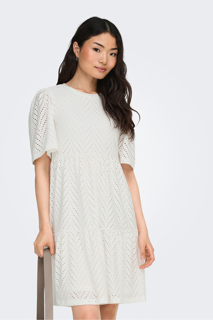 Vestido corto bordado