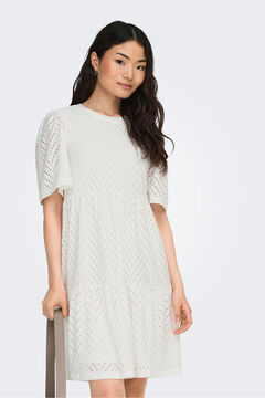 JDY Vestido corto bordado