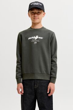 Jack & Jones Junior Sudadera relaxed estampada