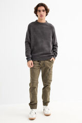 Inside Jersey B&aacute;sico gris