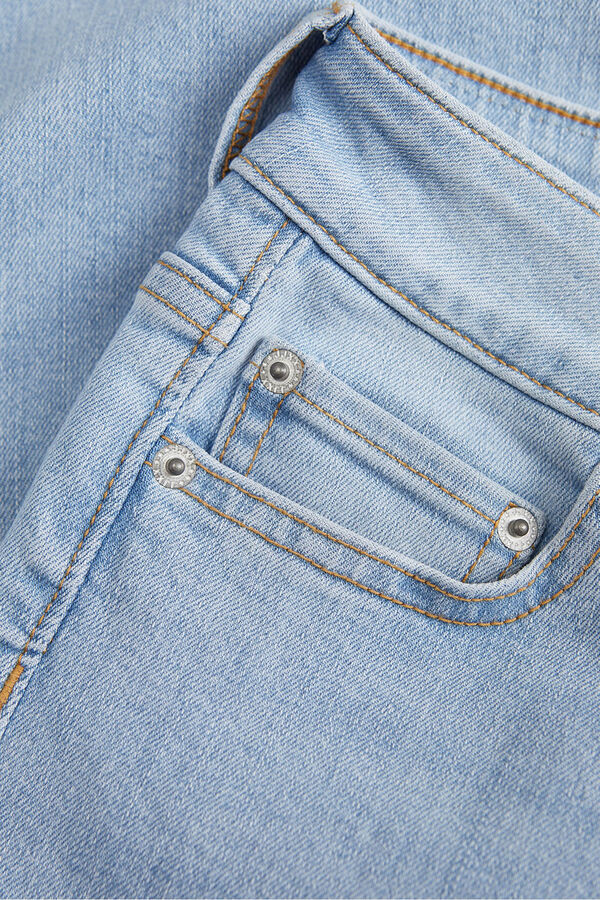 Jack & Jones Mid-rise slim jeans blue