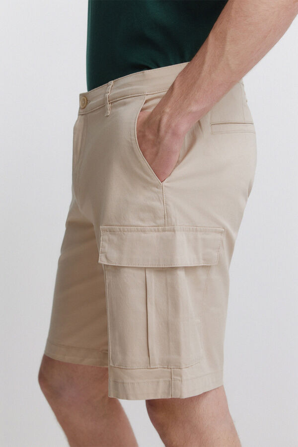 Springfield Bermuda cargo coupe confort marron