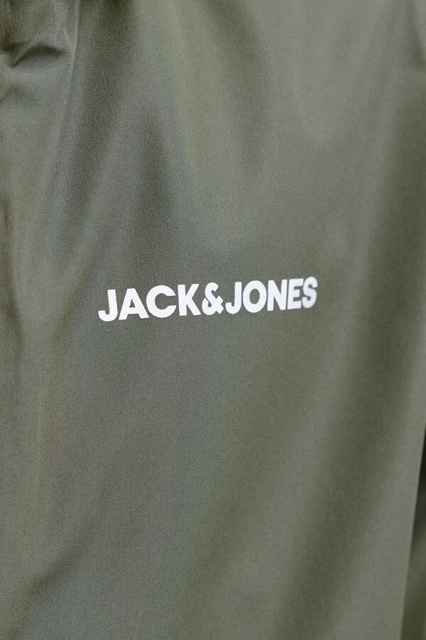 Jack & Jones Junior Raincoat logo nude