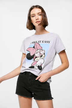 Springfield Minnie "Take it easy" T-shirt grey