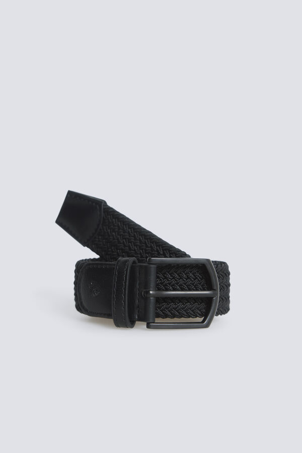 Springfield Monochrome braided belt black