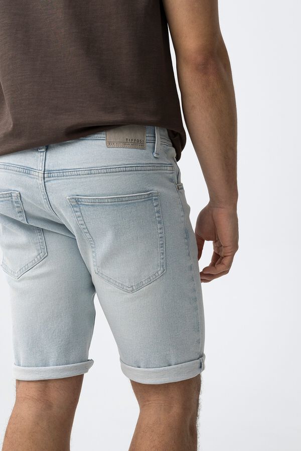 Tiffosi Bermuda slim azul