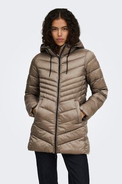 Only Abrigo midi acolchado