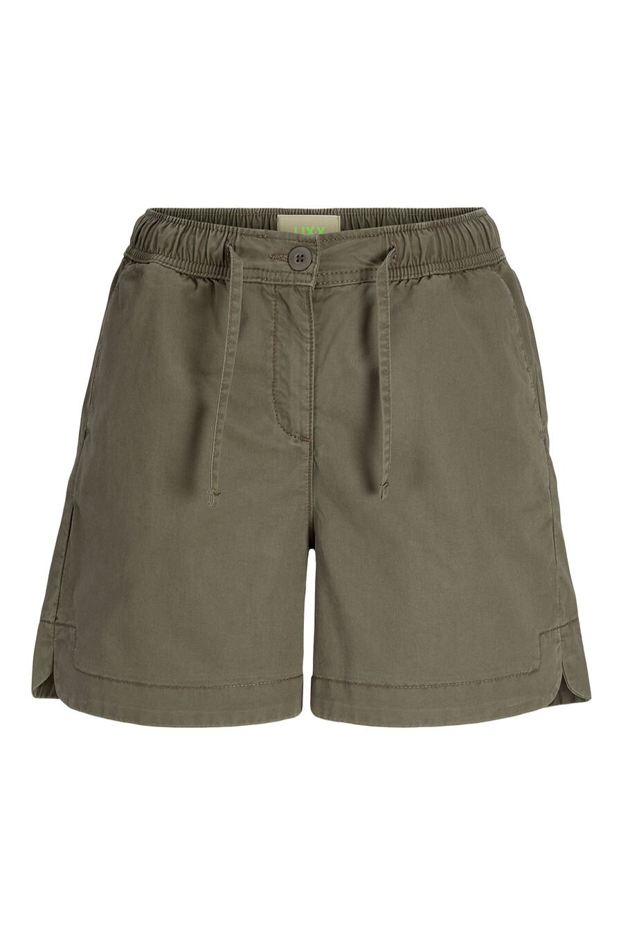 Bermudas algodón tiro medio