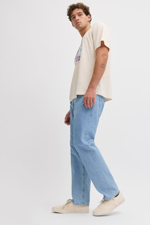 JJ REBEL Klassische Jeans mit lockerer Passform Blau