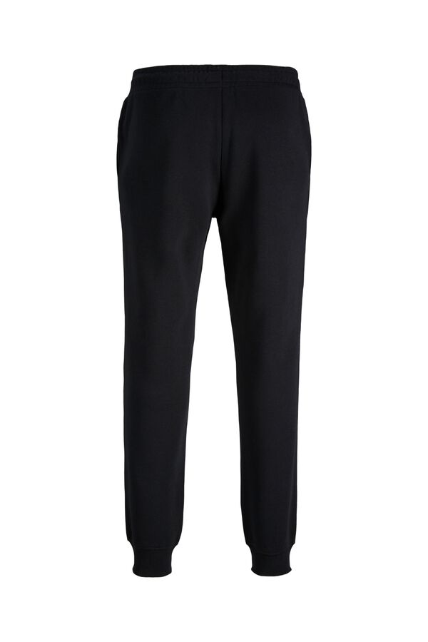 Jack & Jones PLUS Drawstring regular trousers noir