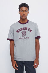 Springfield Camiseta ranch 68 gris