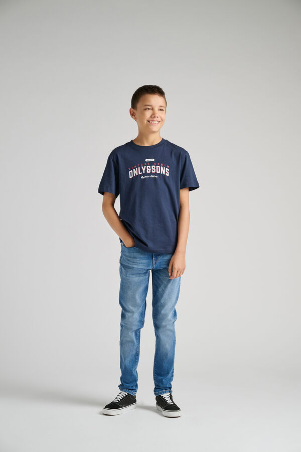 Only & Sons Junior Camiseta manga corta azul
