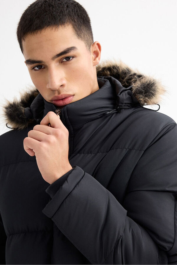 Inside Puffer Jacket black