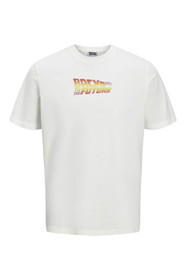 Springfield Camiseta Back to the future blanco