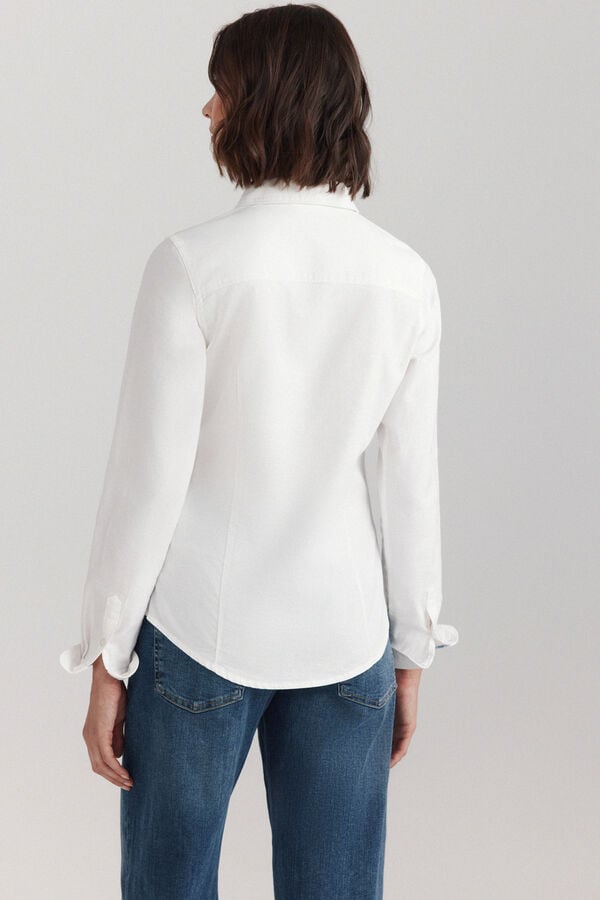 Springfield Oxford basic blouse white