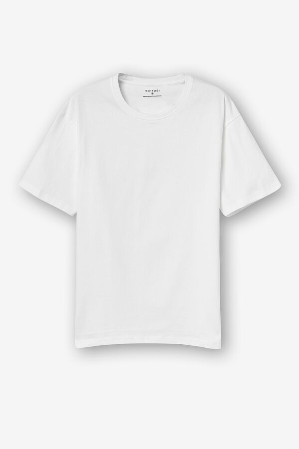 Springfield Camiseta Básica Comfort Fit blanco