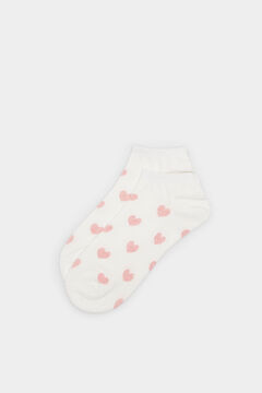 Springfield Hearts Socks pink