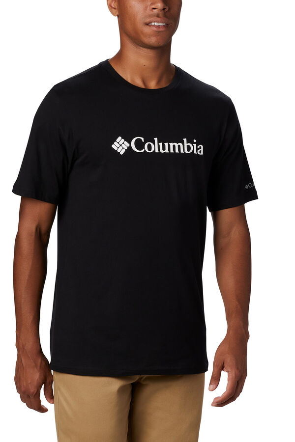 Springfield Camiseta manga corta Columbia hombre CSC Basic Logo™ negro