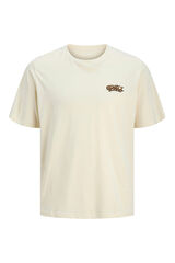 Jack & Jones T-Shirt mit R&uuml;ckenprint Wei&szlig;