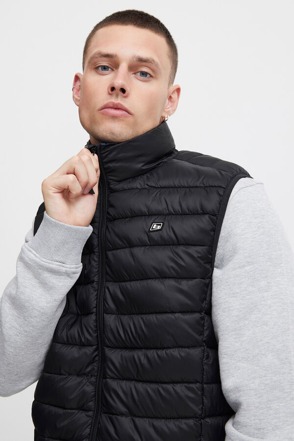 Blend Chaleco Puffer negro
