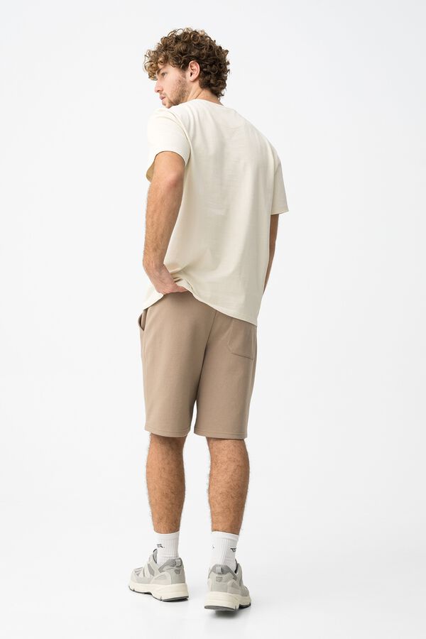 Tiffosi Bermudas cord&oacute;n ajustable beige