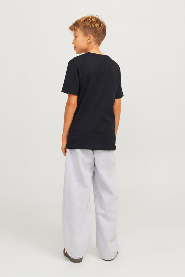 Jack & Jones Junior Camiseta manga corta regular fit negro