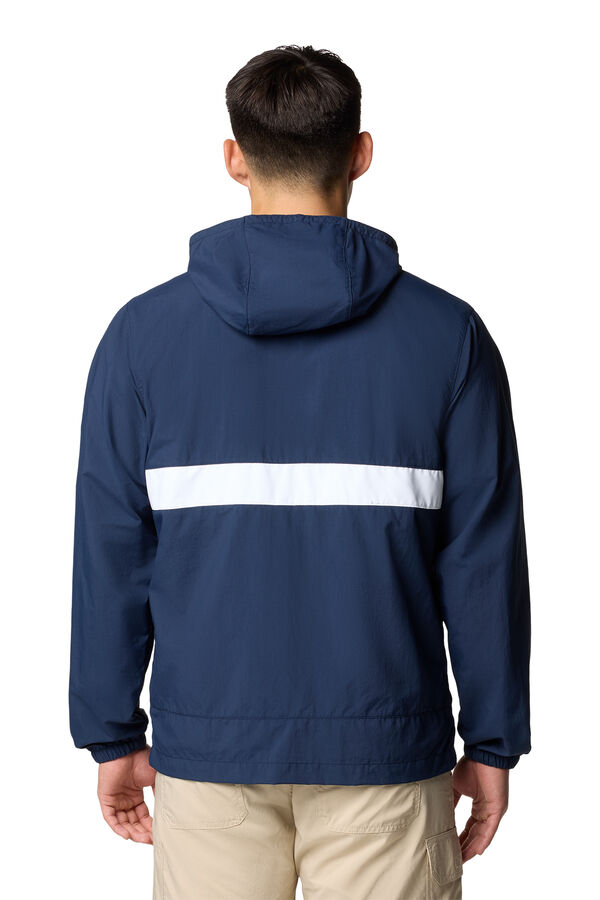 Columbia Hooded windbreaker blue