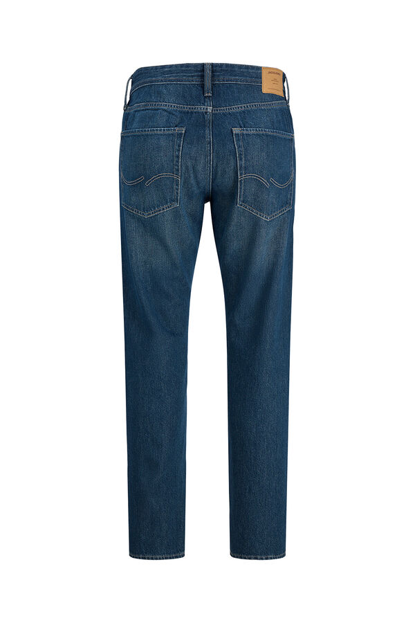 Jack & Jones Jeans relaxed tiro alto algod&oacute;n azul