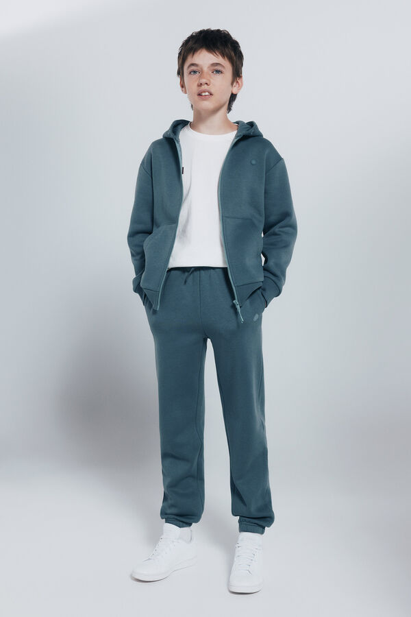 Springfield Kids Pantalón jogger básico azul