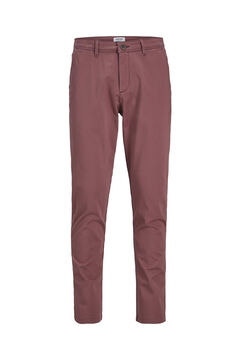 Springfield Pantalón chino slim fit rosa
