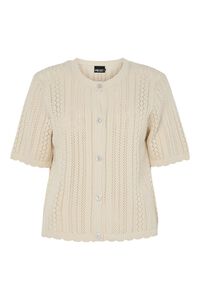 Pieces Top de manga corta calado