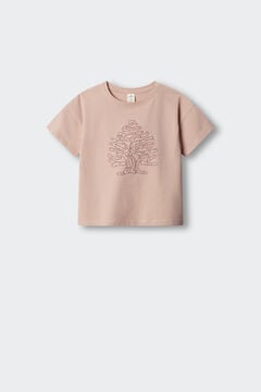 Springfield Kids Camiseta manga corta Arbol flores ni&ntilde;a