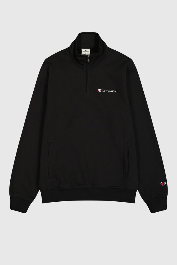Champion Sudadera media cremallera negro