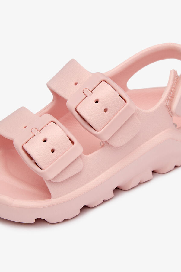 Conguitos Buckle water sandals pink