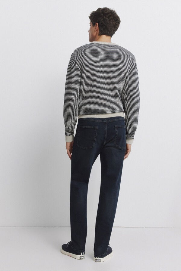 Springfield Very dark blue skinny fit jeans blue