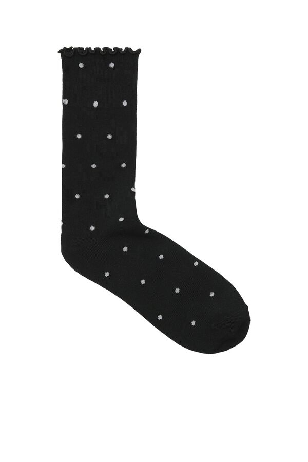 Jack & Jones Girl Polka-dot 3-pack socks white