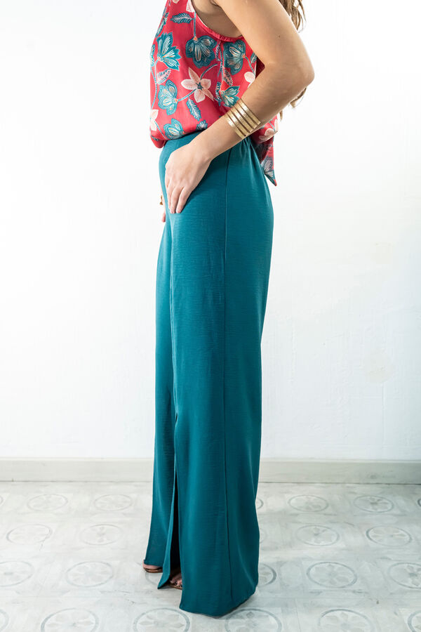 Cul Sac Slit trousers green