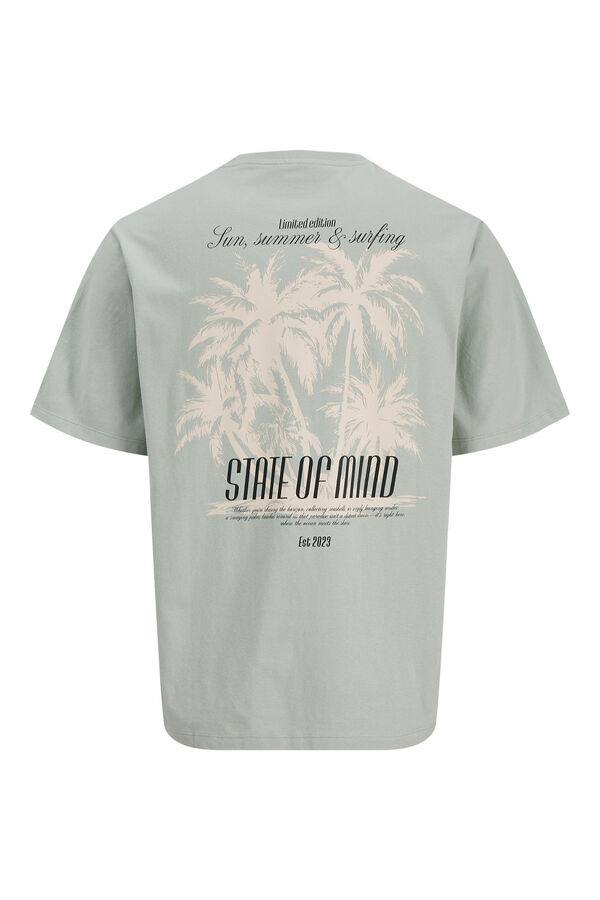 JJ REBEL Camiseta relaxed fit turquesa