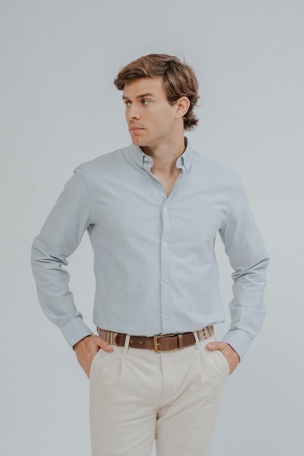 Celopman Oxford shirt blue