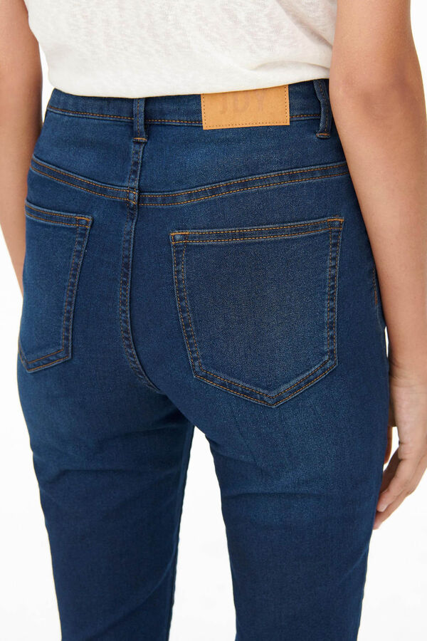 Springfield Jeans skinny tiro alto azul medio